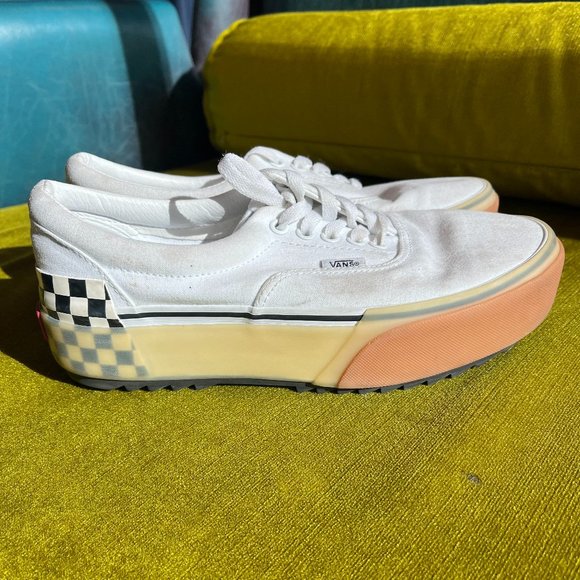 Vans Other - Autograph Vans Era Stacked Checkered Sneakers